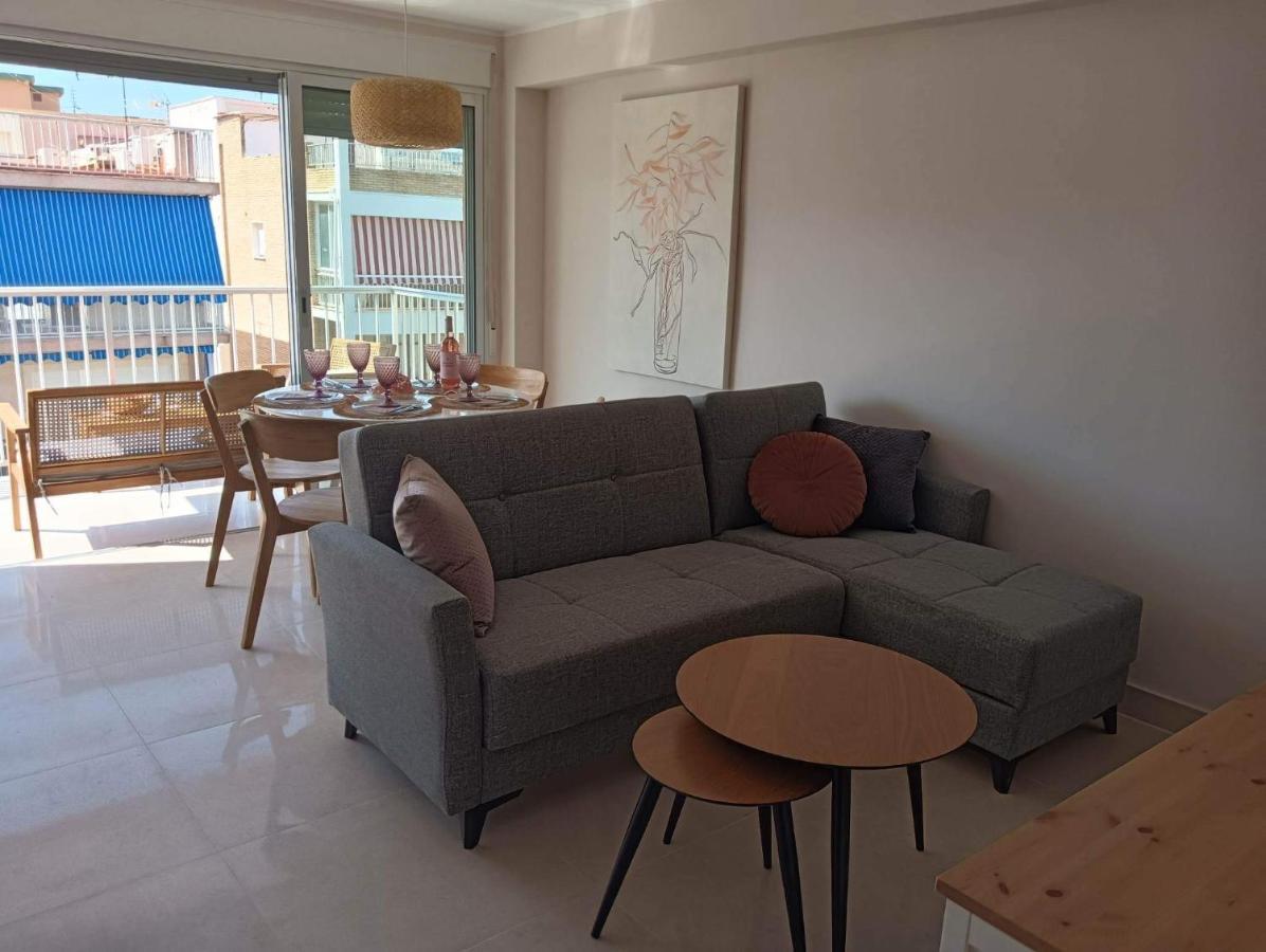 Apartamento Alejandro Gandia Playa Con Vistas Al Mar, Parking! Playa de Gandia Eksteriør bilde