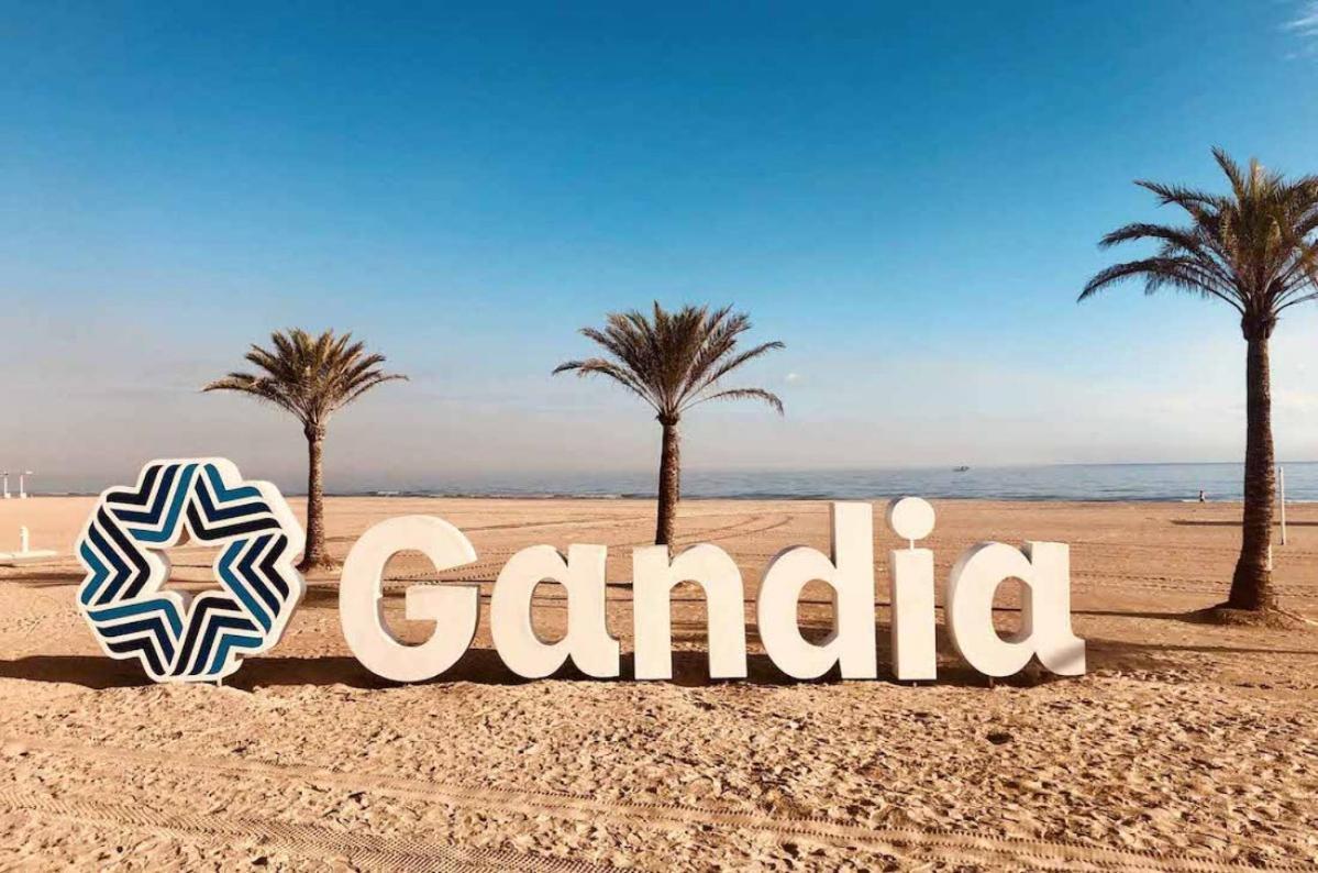Apartamento Alejandro Gandia Playa Con Vistas Al Mar, Parking! Playa de Gandia Eksteriør bilde